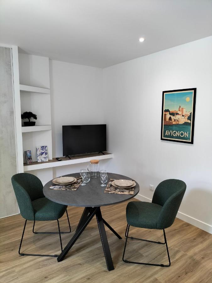 Studio Terrasse, Intra-Muros, Climatise Avec Wifi Avignon Extérieur photo